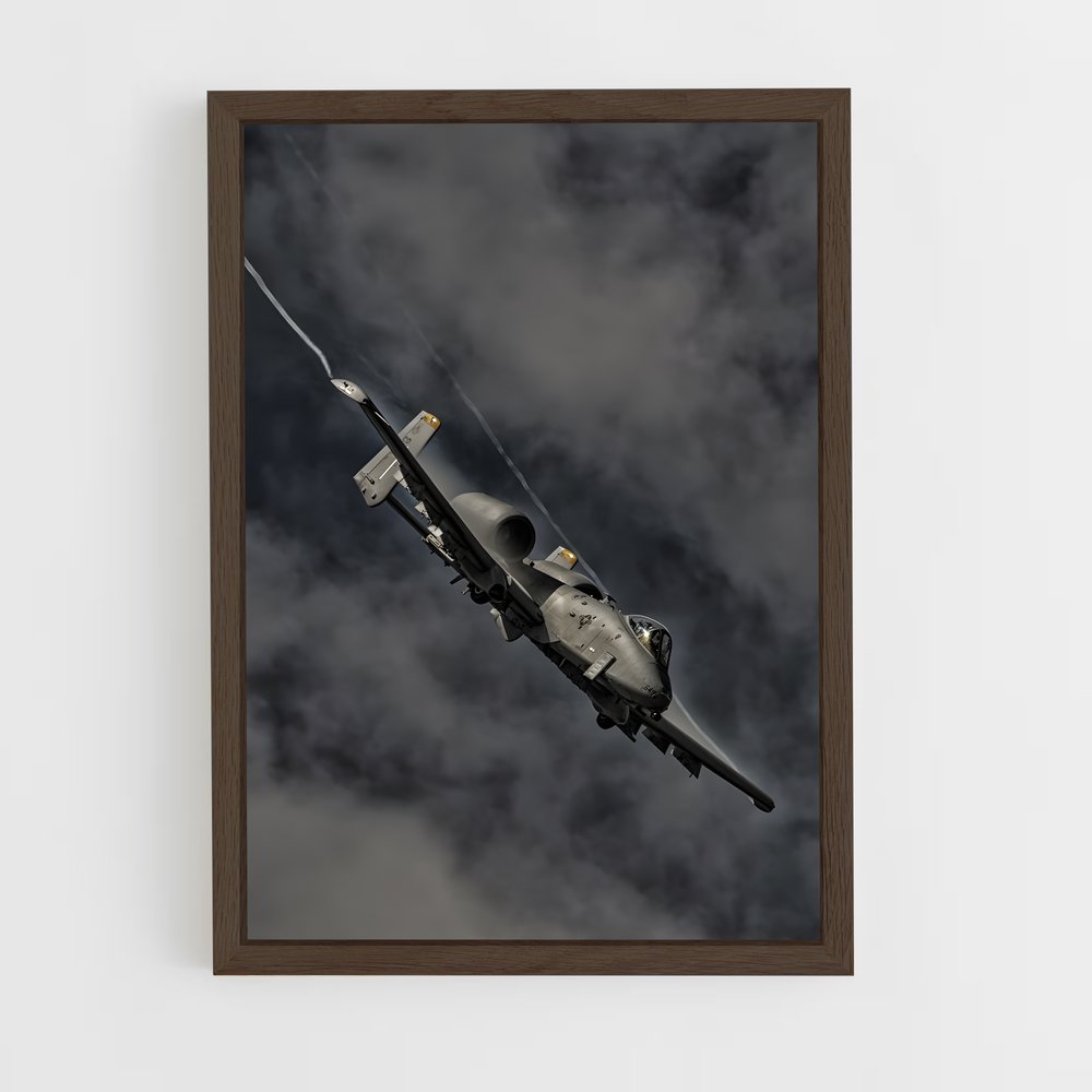ap-a-10 warthog-6 cadre Bois foncé