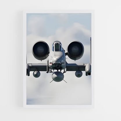 ap-a-10 warthog-7 cadre Blanc