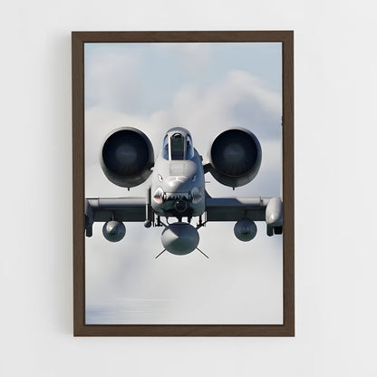 ap-a-10 warthog-7 cadre Bois foncé