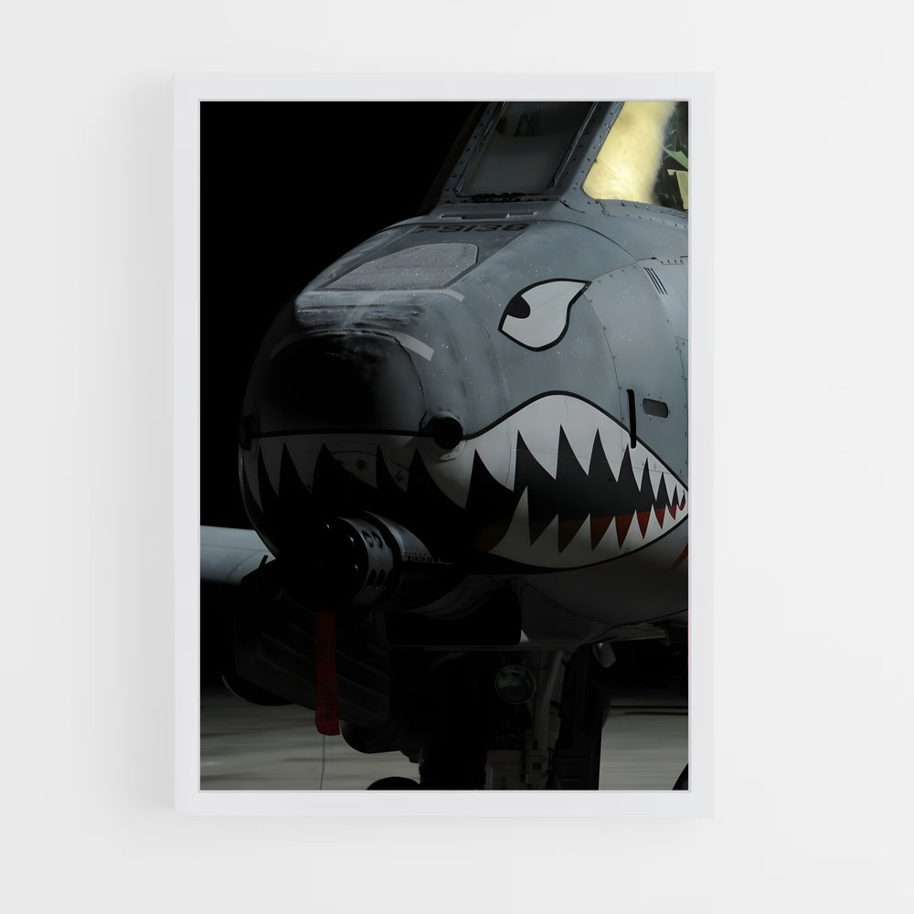 ap-a-10 warthog-9 cadre Blanc