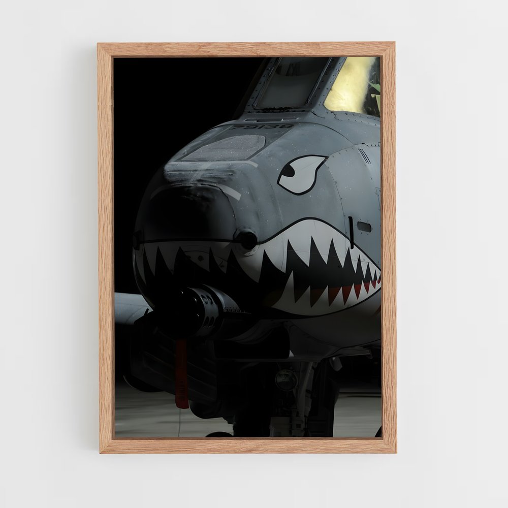 ap-a-10 warthog-9 cadre Bois clair