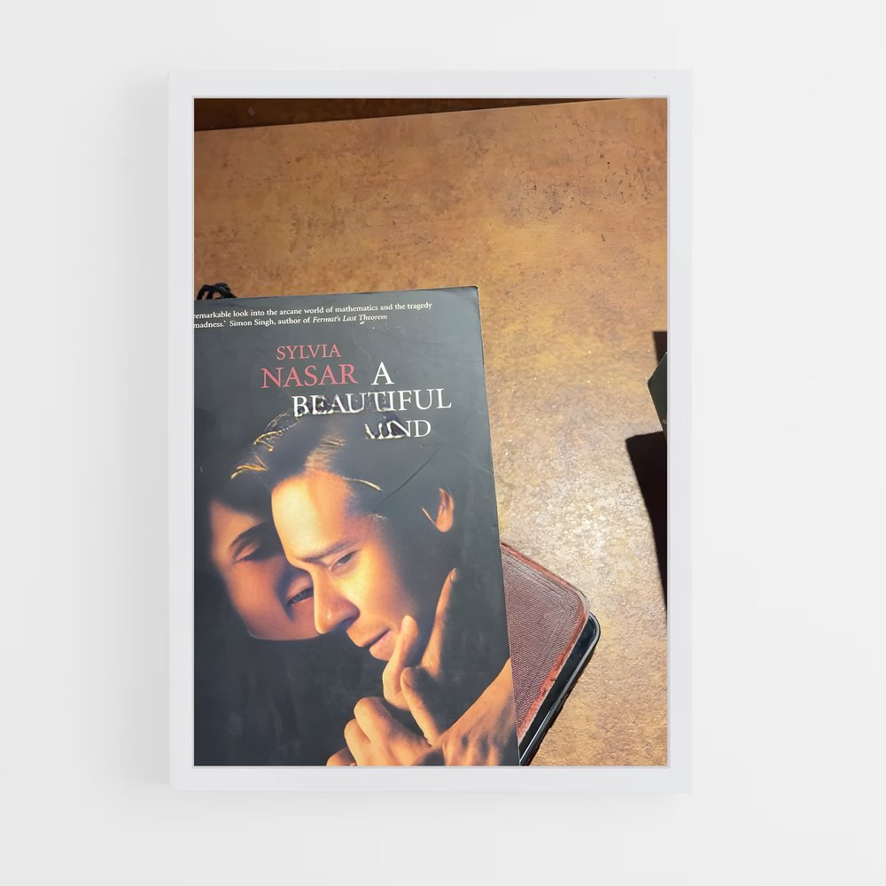 ap-a beautiful mind-1 cadre Blanc