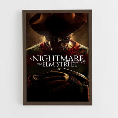ap-a nightmare on elm street-2 cadre Bois foncé