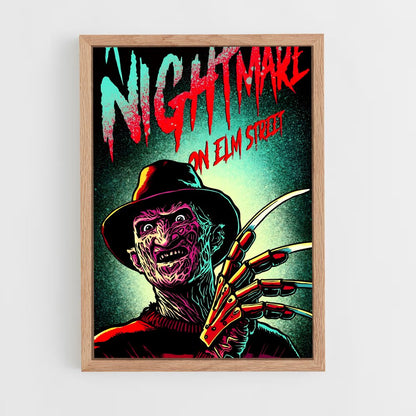 ap-a nightmare on elm street-3 cadre Bois clair