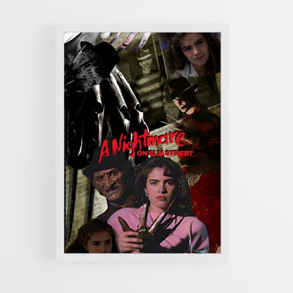 ap-a nightmare on elm street-5 cadre Blanc