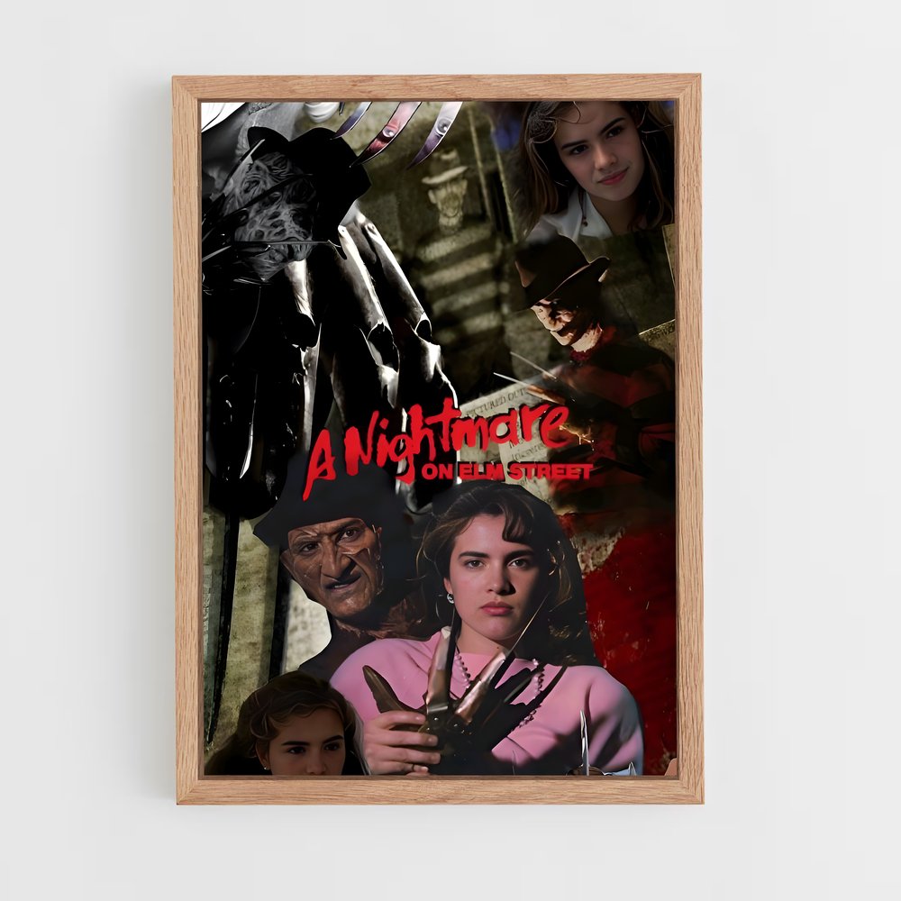 ap-a nightmare on elm street-5 cadre Bois clair