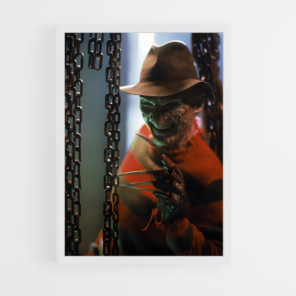 ap-a nightmare on elm street-6 cadre Blanc
