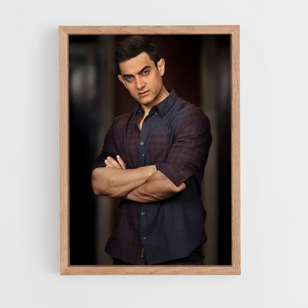 ap-aamir khan-1 cadre Bois clair