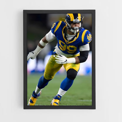 ap-aaron donald-2 cadre Noir