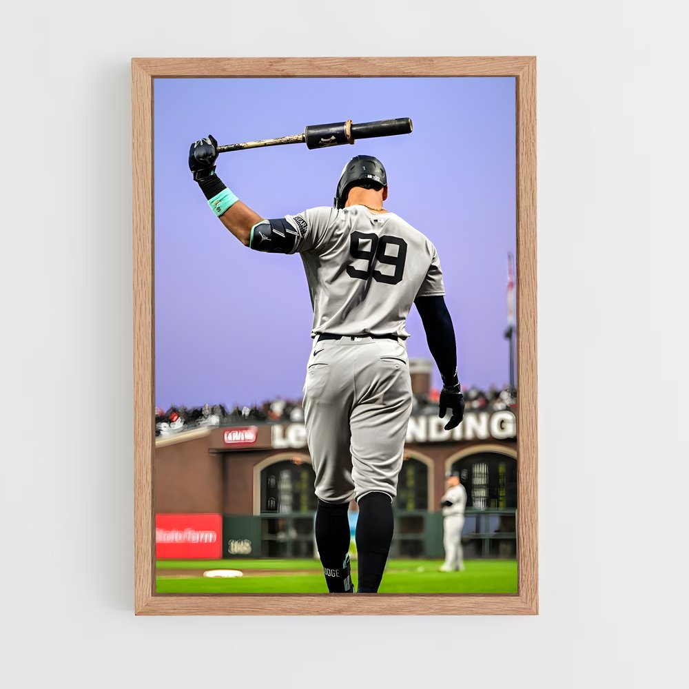 ap-aaron judge-1 cadre Bois clair