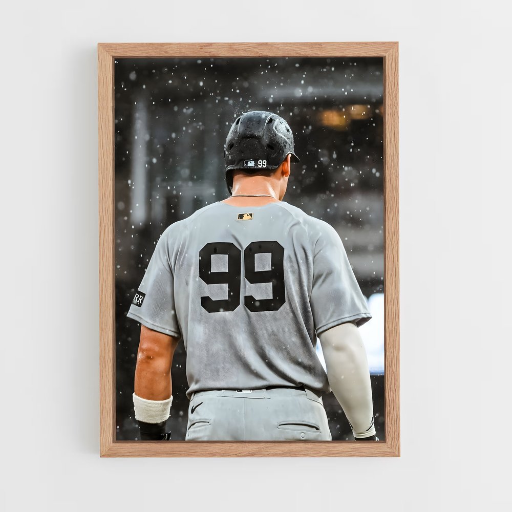 ap-aaron judge-10 cadre Bois clair