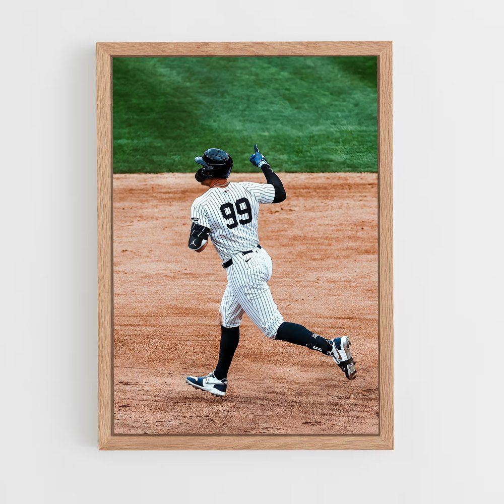 ap-aaron judge-11 cadre Bois clair