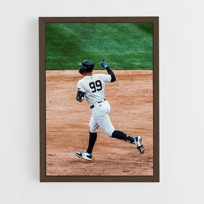 ap-aaron judge-11 cadre Bois foncé