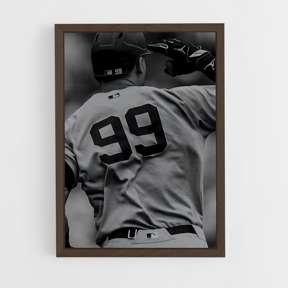 ap-aaron judge-12 cadre Bois foncé