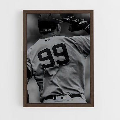 ap-aaron judge-12 cadre Bois foncé