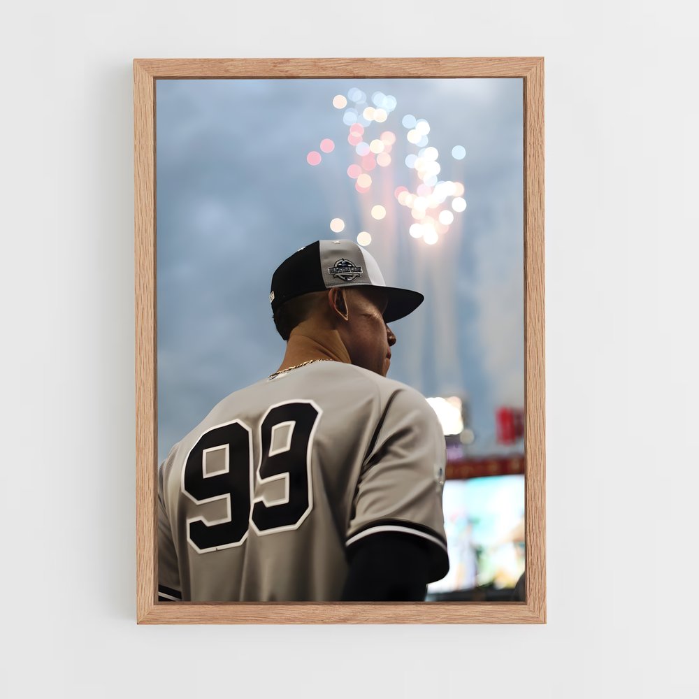 ap-aaron judge-4 cadre Bois clair