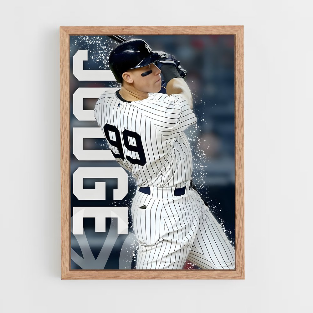 ap-aaron judge-6 cadre Bois clair