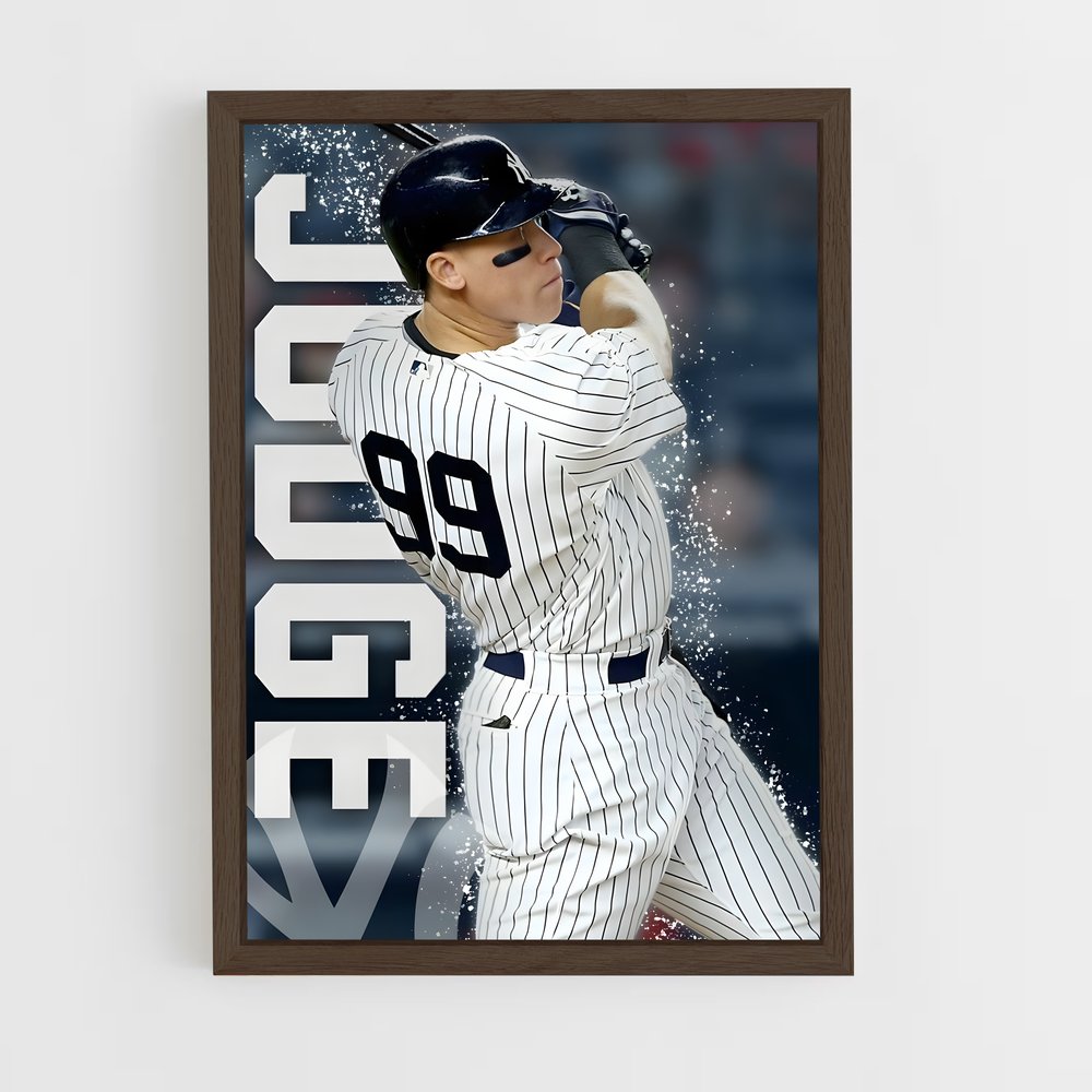 ap-aaron judge-6 cadre Bois foncé