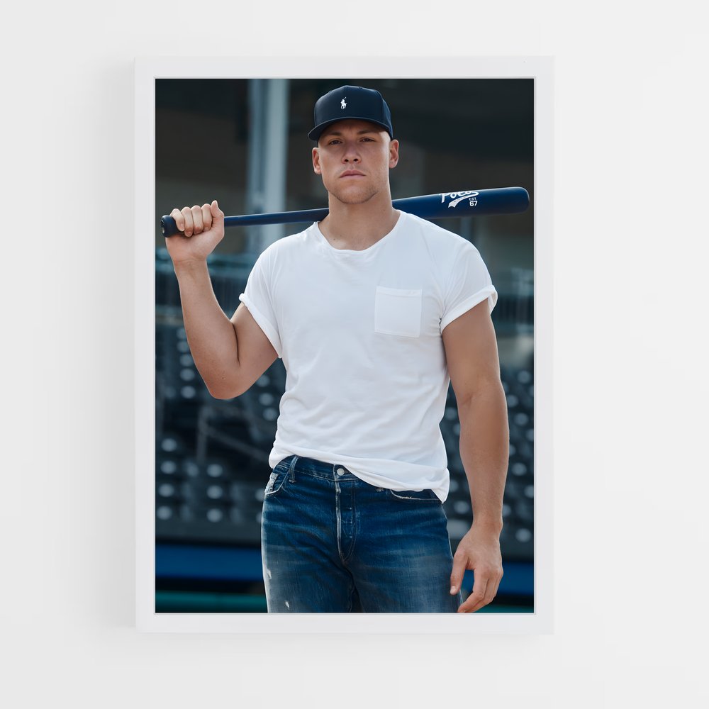 ap-aaron judge-7 cadre Blanc