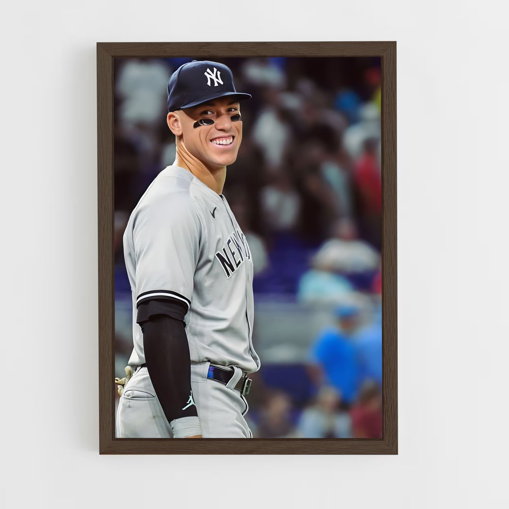 ap-aaron judge-9 cadre Bois foncé