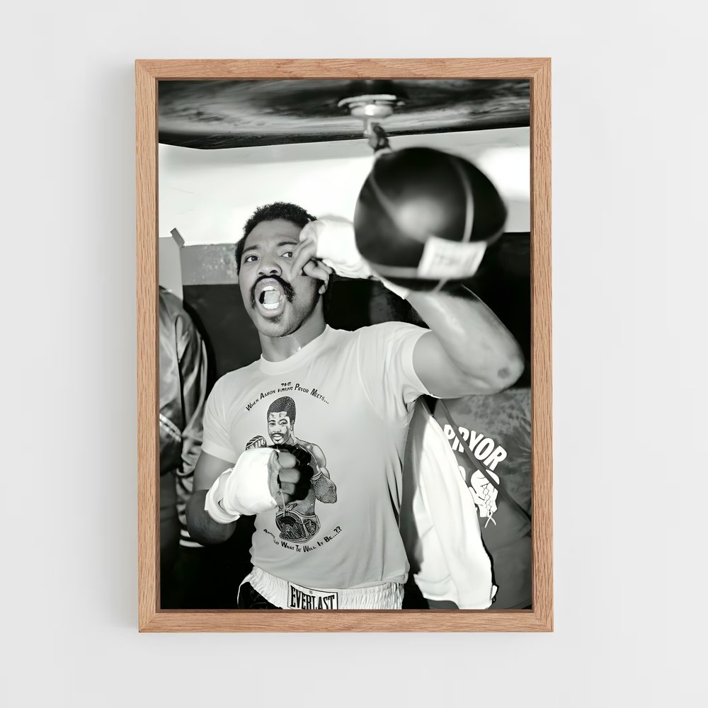 ap-aaron pryor-1 cadre Bois clair