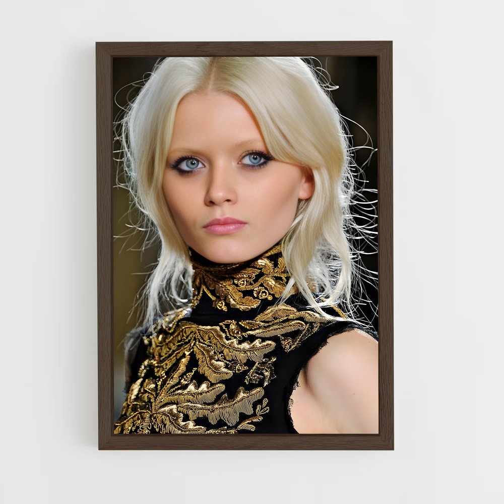 ap-abbey lee kershaw-8 cadre Bois foncé