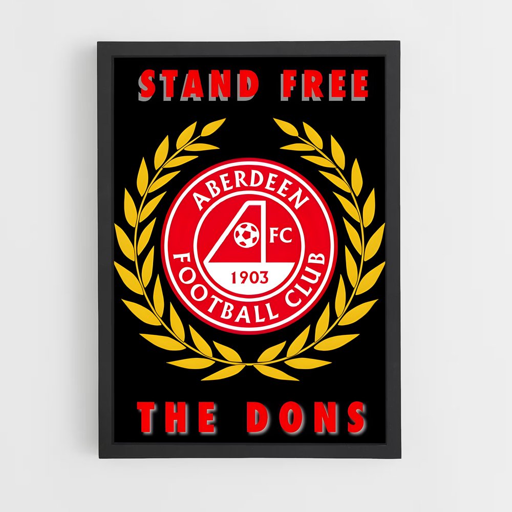 ap-aberdeen fc-6 cadre Noir