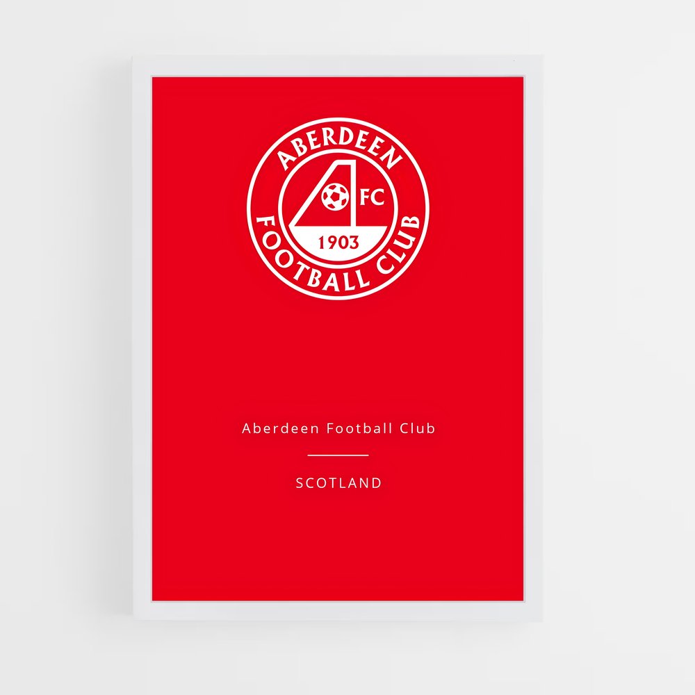 ap-aberdeen fc-8 cadre Blanc
