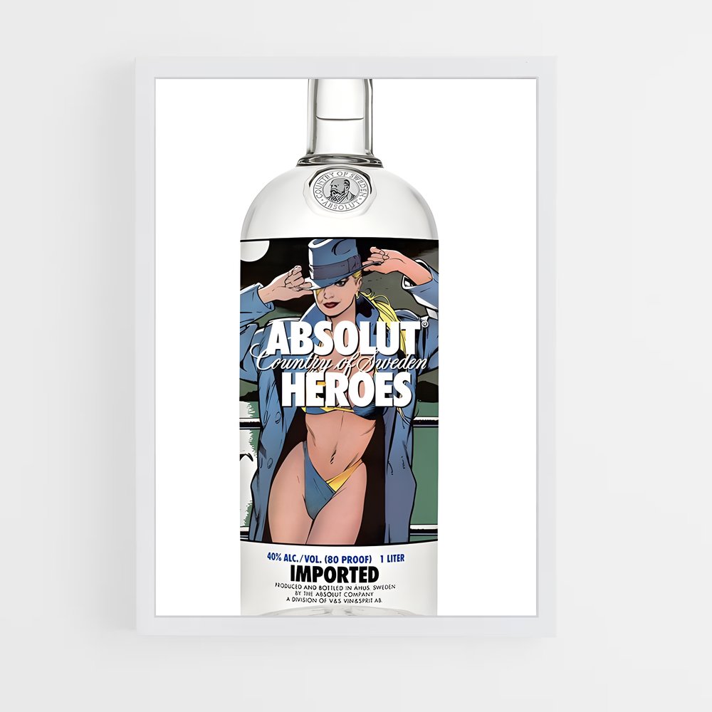 ap-absolut-4 cadre Blanc