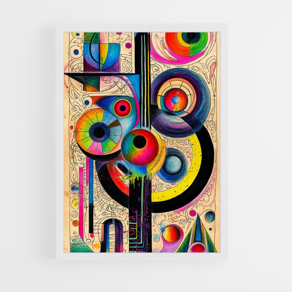 ap-abstract-7 cadre Blanc