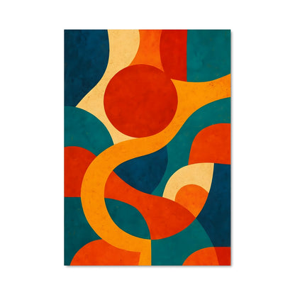 Poster Couleurs Éphémères