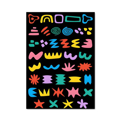 Poster Formes en Ébullition