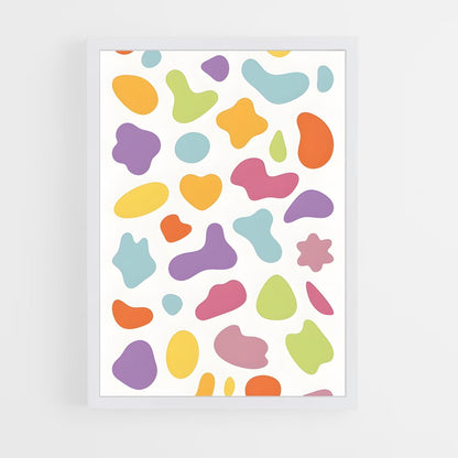 ap-abstract shapes-5 cadre Blanc