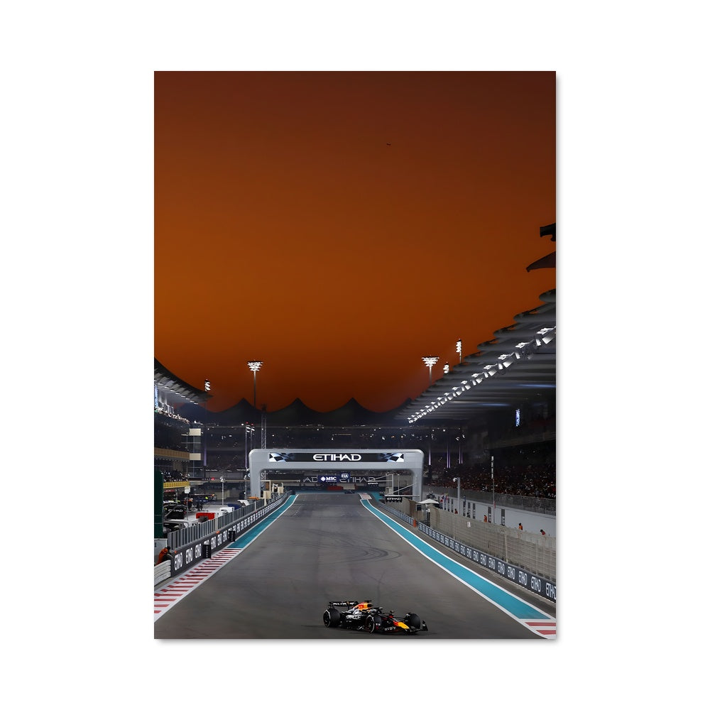 Poster Ciel de Course