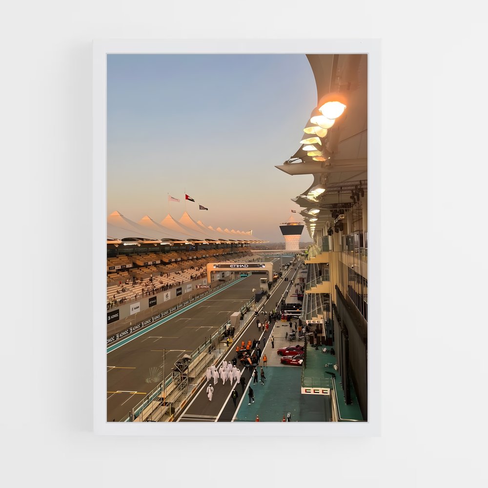 ap-abu dhabi grand prix-1 cadre Blanc