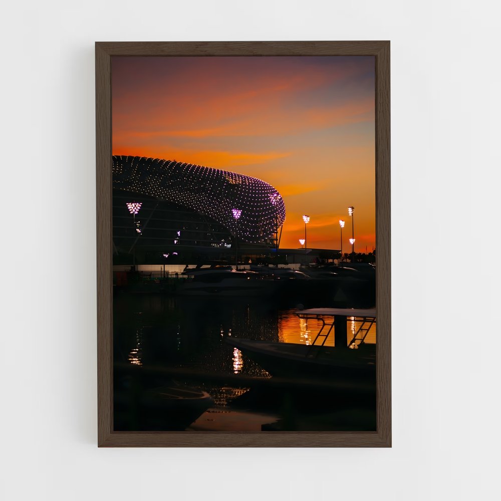 ap-abu dhabi grand prix-10 cadre Bois foncé