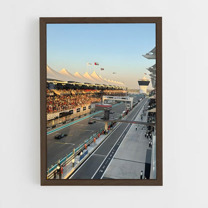 ap-abu dhabi grand prix-11 cadre Bois foncé