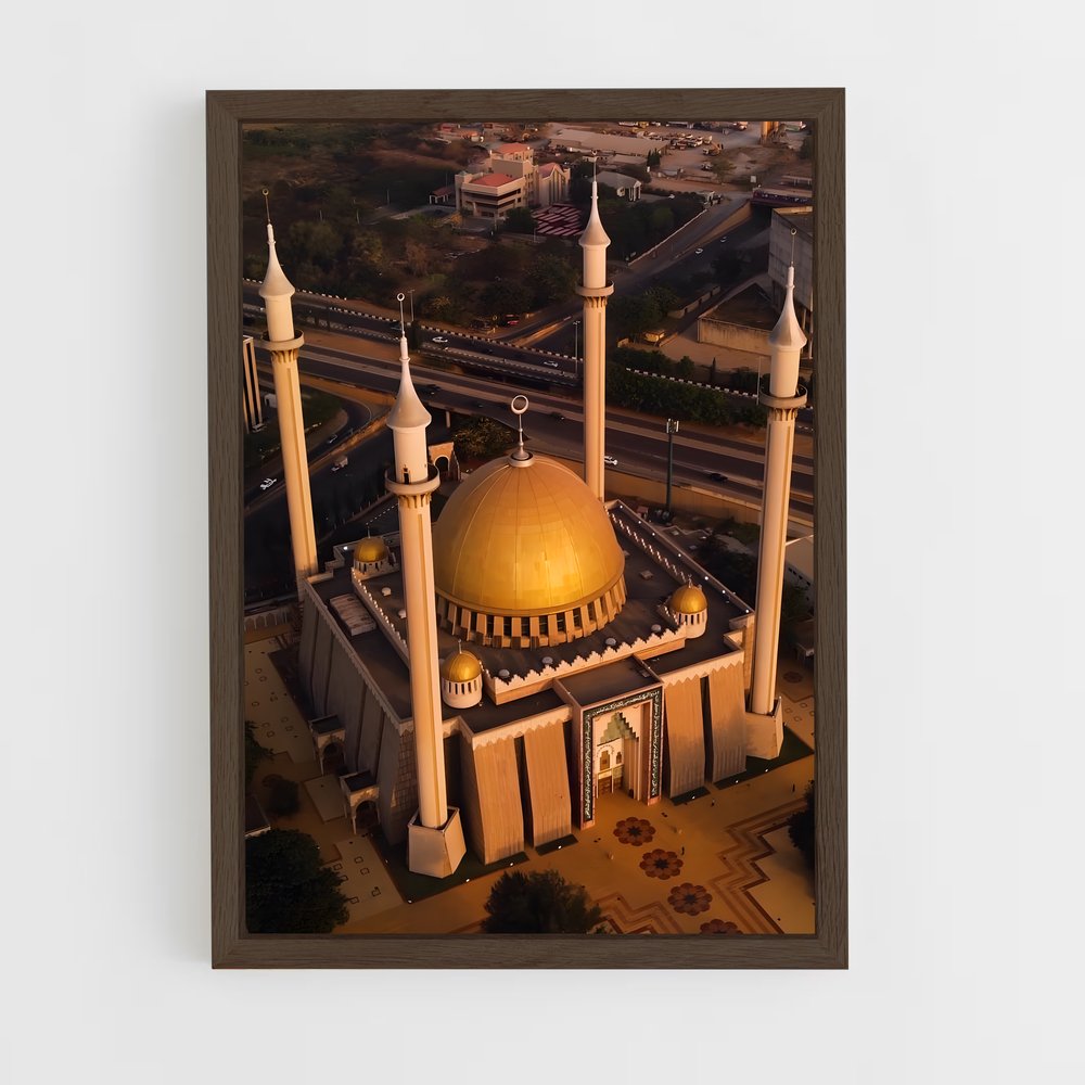 ap-abuja-3 cadre Bois foncé