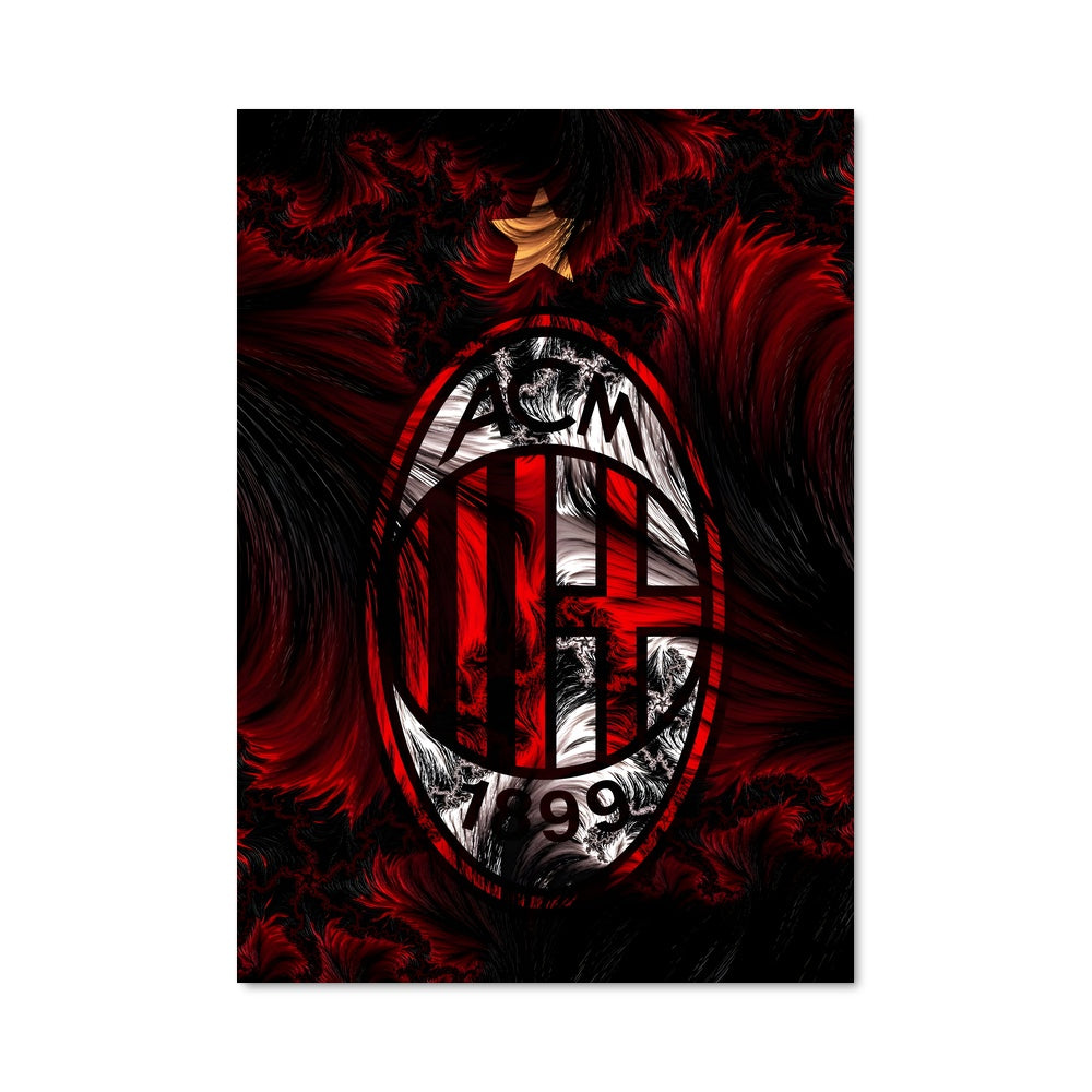 Poster Rosso e Nero