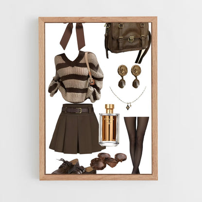 ap-academia fashion-9 cadre Bois clair