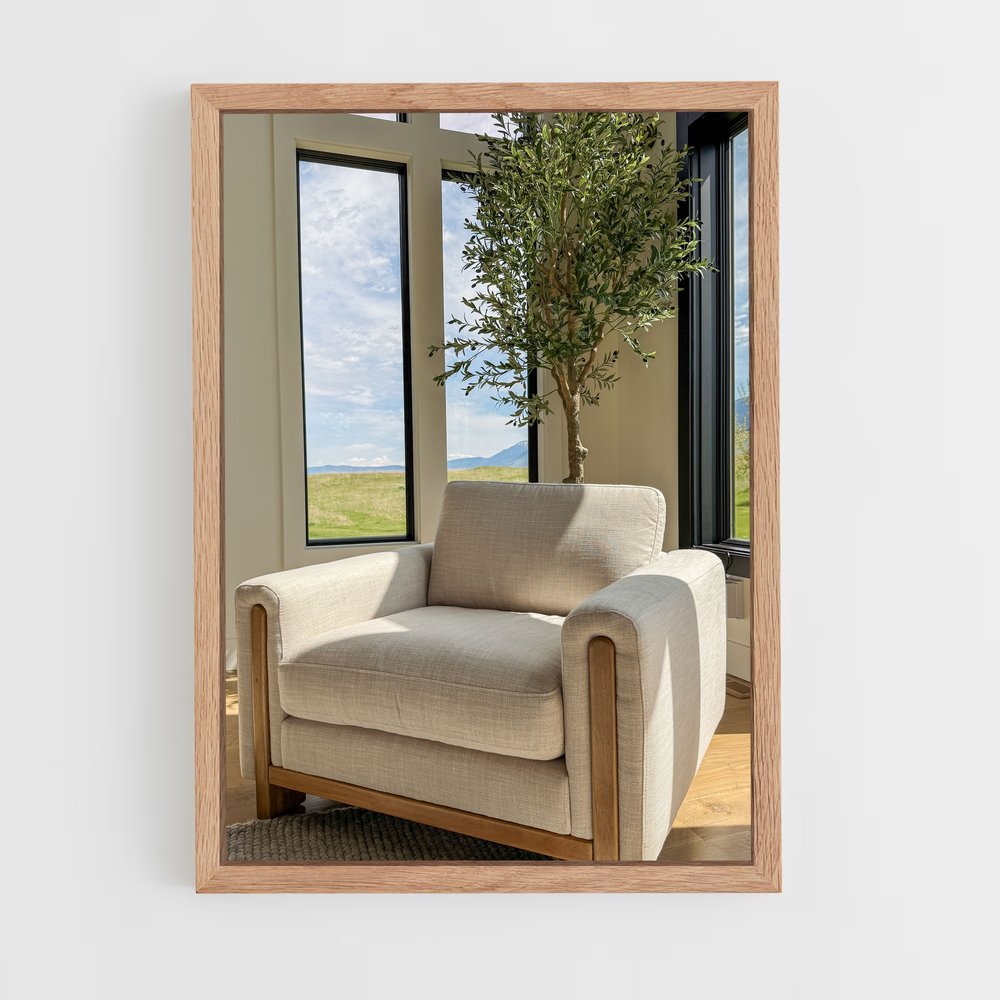 ap-accent chair-2 cadre Bois clair