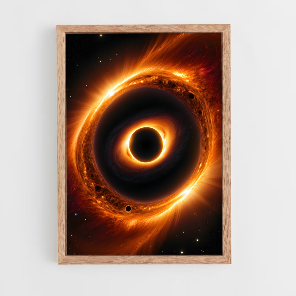 ap-accretion disk-9 cadre Bois clair