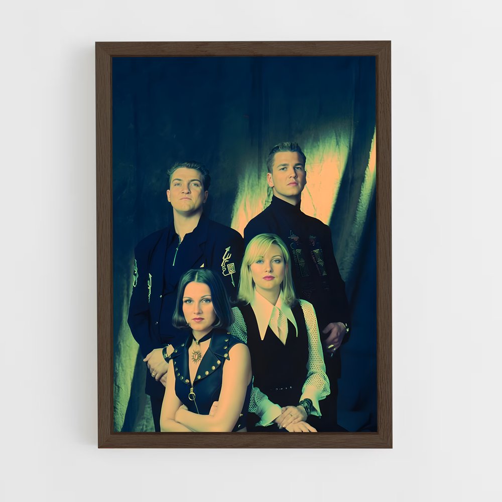 ap-ace of base-1 cadre Bois foncé