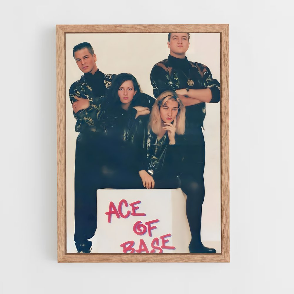 ap-ace of base-2 cadre Bois clair