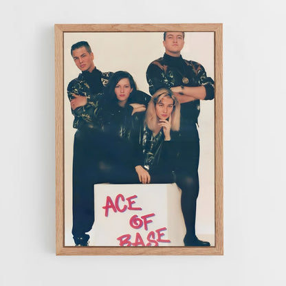 ap-ace of base-2 cadre Bois clair