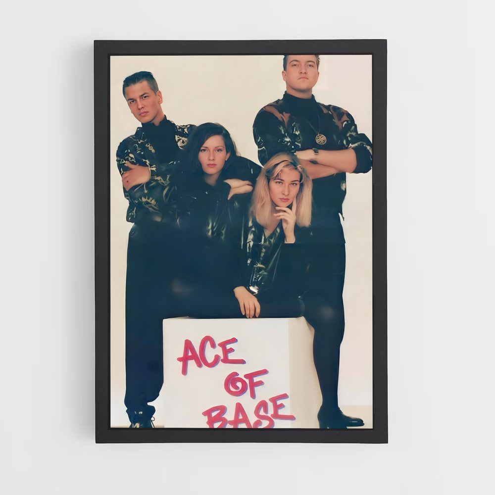 ap-ace of base-2 cadre Noir