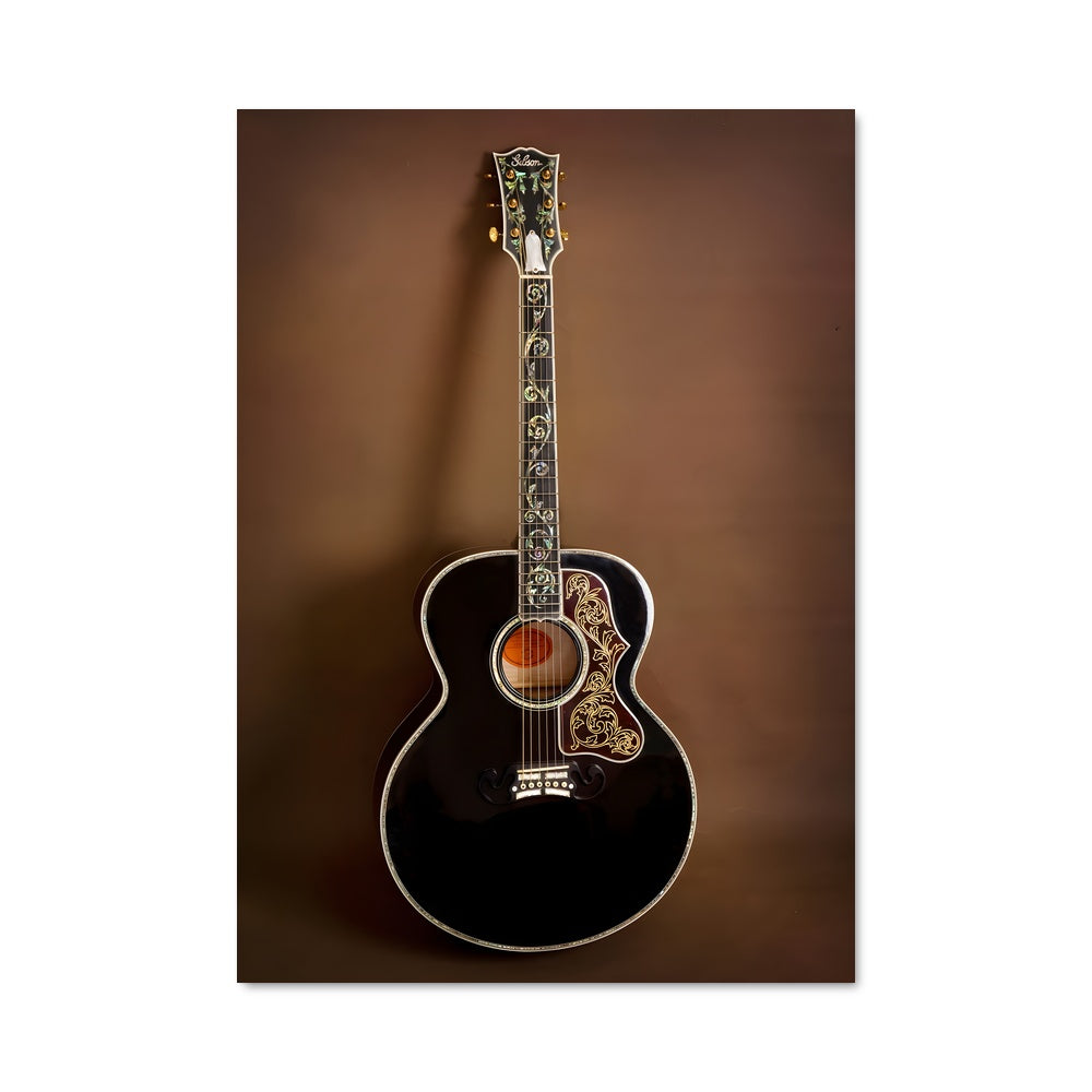 Poster Harmonie Noire et Or