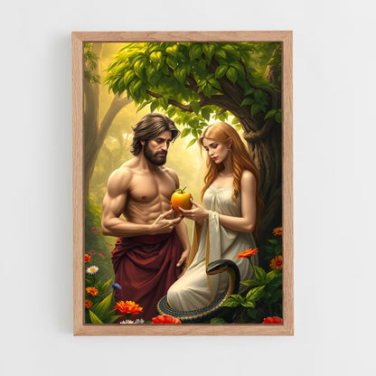 ap-adam and eve-4 cadre Bois clair