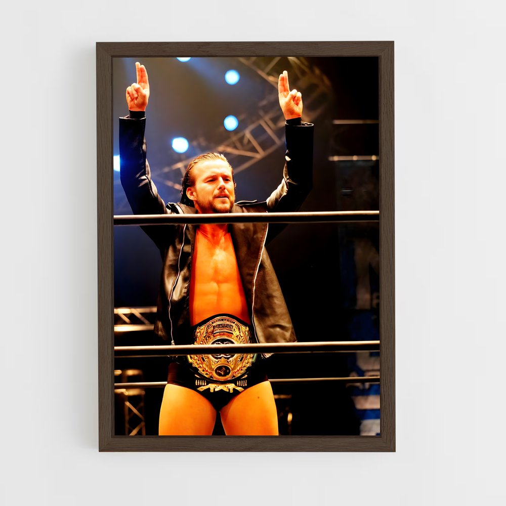 ap-adam cole-3 cadre Bois foncé
