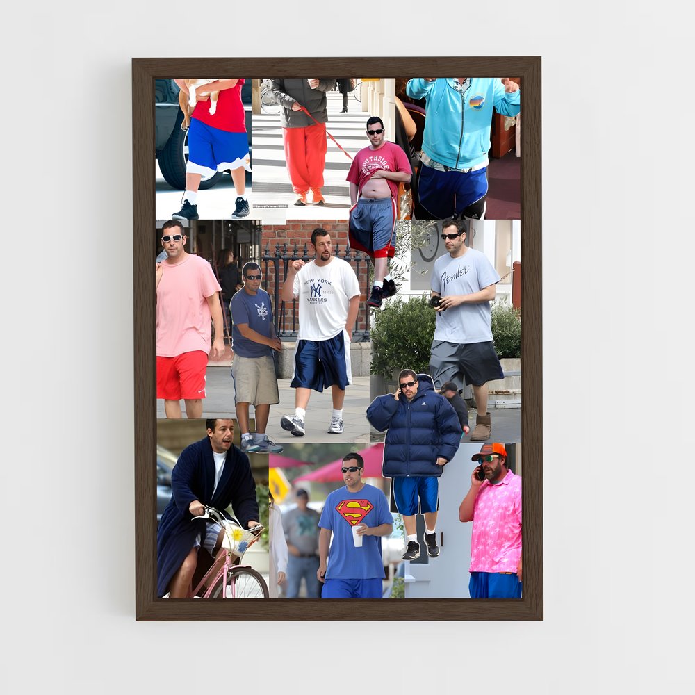 ap-adam sandler-1 cadre Bois foncé
